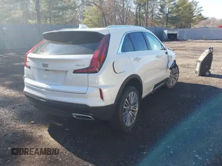 2024 Cadillac XT4 AWD Premium Luxury with VIN 1GYFZDR41RF206526, listed as a IAAI auction lot 41663532 with 5,070 mi miles and . Bid and sale history available at carsss.com. Image 4.