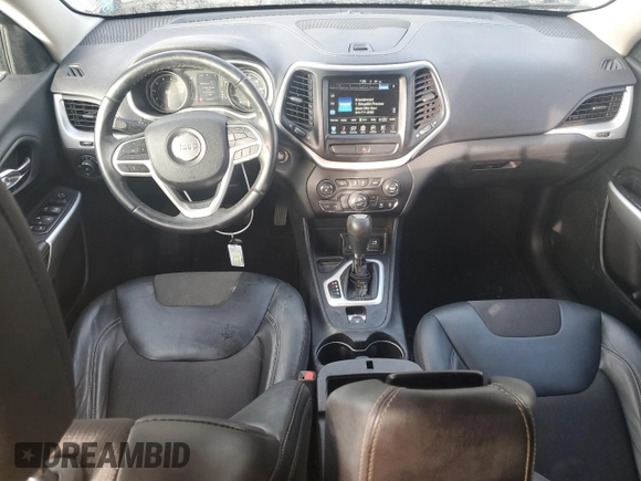 2018 Jeep Cherokee Latitude Plus with VIN 1C4PJLLX5JD503636, listed as a Copart auction lot 79114744 with 83,392 mi miles and Salvage Title. Bid and sale history available at carsss.com. Image 8.