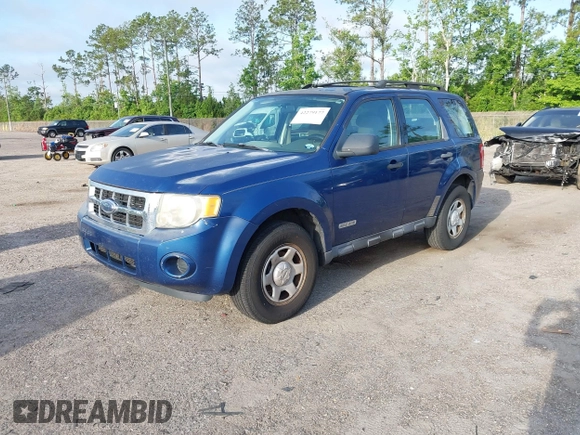 2008 Ford Escape XLS with VIN 1FMCU02ZX8KB02298, listed as a IAAI auction lot 42279177 with 184,505 mi miles and . Bid and sale history available at DreamBid. Image 2.