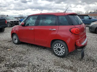 2014 FIAT 500L Easy with VIN ZFBCFABH7EZ002869, listed as a Copart auction lot 50063045 with 100,438 mi miles and Salvage Title. Bid and sale history available at DreamBid. Image 2.