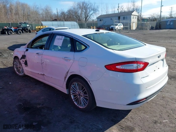 2014 Ford Fusion SE with VIN 3FA6P0HD6ER106415, listed as a IAAI auction lot 41689698 with 125,421 mi miles. Bid and sale history available at carsss.com. Image 3.