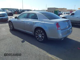 2014 Chrysler 300 with VIN 2C3CCABT5EH202874, listed as a IAAI auction lot 41842116 with 154,187 mi miles. Bid and sale history available at carsss.com. Image 3.