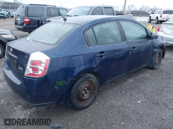 2007 Nissan Sentra 2.0 with VIN 3N1AB61E17L681782, listed as a IAAI auction lot 41247548 with 206,220 mi miles and . Bid and sale history available at DreamBid. Image 4.