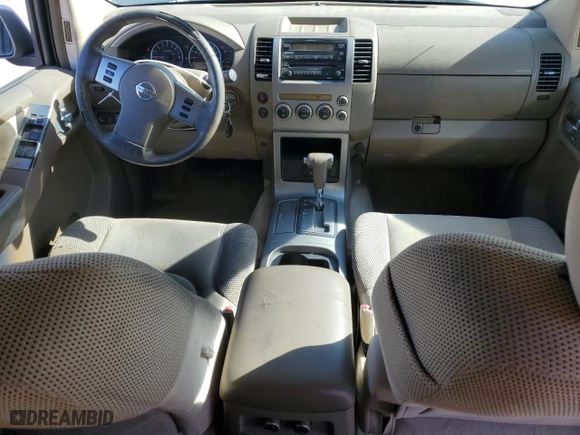 2005 Nissan Pathfinder LE with VIN 5N1AR18U35C736200, listed as a Copart auction lot 52215615 with 166,451 mi miles and Clean Title. Bid and sale history available at carsss.com. Image 8.