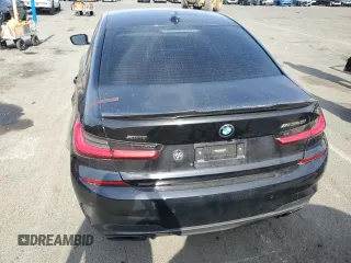 2021 BMW 3 Series M340i xDrive with VIN 3MW5U9J02M8C14378, listed as a Copart auction lot 48590905 with 29,848 mi miles and Salvage Title. Bid and sale history available at carsss.com. Image 6.