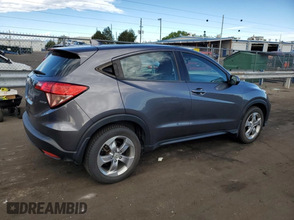 2018 Honda HR-V LX with VIN 3CZRU6H38JG703401, listed as a Copart auction lot 70567114 with 106,672 mi miles and Salvage Title. Bid and sale history available at carsss.com. Image 3.