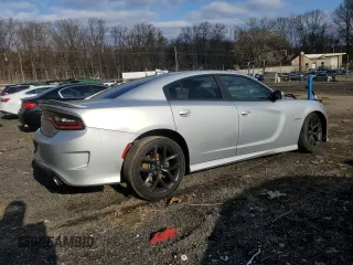 2020 Dodge Charger R/T with VIN 2C3CDXCTXLH106623, listed as a Copart auction lot 84085784 with 73,325 mi miles and Salvage Title. Bid and sale history available at DreamBid. Image 3.