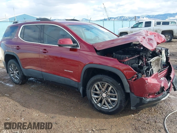 2018 GMC Acadia SLT with VIN 1GKKNULS8JZ226688, listed as a IAAI auction lot 41733716 with 67,254 mi miles and . Bid and sale history available at DreamBid. Image 1.