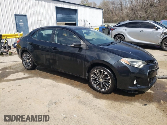 2014 Toyota Corolla L with VIN 2T1BURHE2EC021639, listed as a Copart auction lot 49306915 with 168,891 mi miles and Salvage title. Bid and sale history available at DreamBid. Image 4.