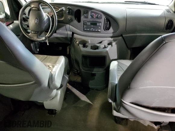 2005 Ford Econoline Cargo with VIN 1FMNE31L75HA42882, listed as a Copart auction lot 44793765 with 112,191 mi miles and Salvage Title. Bid and sale history available at DreamBid. Image 8.