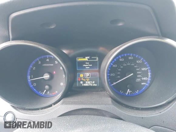 2015 Subaru Outback Limited with VIN 4S4BSBJC1F3314749, listed as a IAAI auction lot 41826080 with 148,575 mi miles and . Bid and sale history available at DreamBid. Image 7.