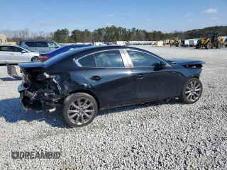 2019 Mazda 3 w/Select Pkg with VIN JM1BPACL7K1106829, listed as a Copart auction lot 45808065 with 57,600 mi miles and Salvage Title. Bid and sale history available at carsss.com. Image 3.