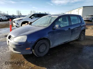 2007 Volkswagen Rabbit with VIN WVWDR71K77W167740, listed as a Copart auction lot 42128275 with 254,695 mi miles and Salvage Title. Bid and sale history available at carsss.com. Image 1.