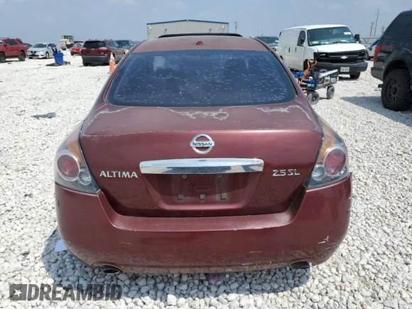 2012 Nissan Altima 2.5 S with VIN 1N4AL2AP0CN447461, listed as a Copart auction lot 51010545 with 166,590 mi miles and Clean Title. Bid and sale history available at carsss.com. Image 6.