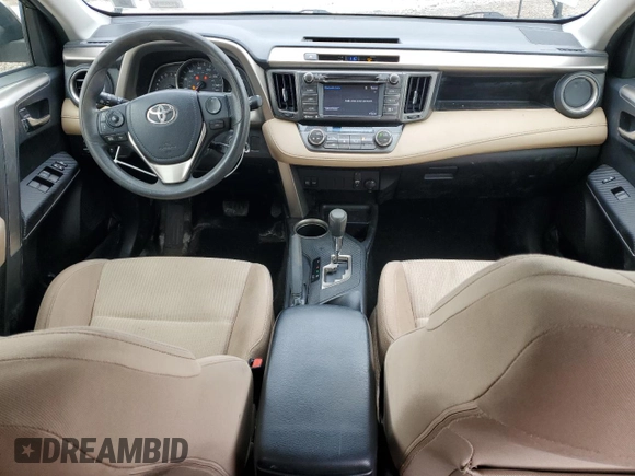 2014 Toyota RAV4 XLE with VIN JTMRFREV8ED091906, listed as a Copart auction lot 52338795 with 141,725 mi miles and Salvage Title. Bid and sale history available at carsss.com. Image 8.