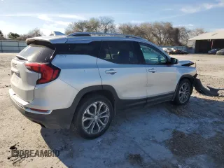 2018 GMC Terrain SLT with VIN 3GKALPEX4JL144329, listed as a Copart auction lot 47126445 with 27,538 mi miles and Salvage Title. Bid and sale history available at carsss.com. Image 3.