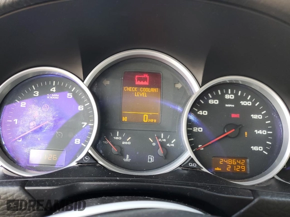 2004 Porsche Cayenne S with VIN WP1AB29P64LA73662, listed as a Copart auction lot 42447765 with 248,642 mi miles and Salvage Title. Bid and sale history available at carsss.com. Image 9.