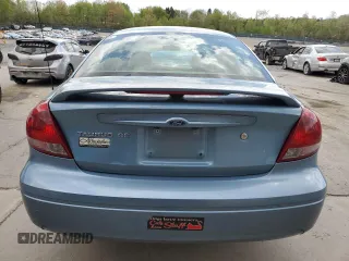 2006 Ford Taurus SE Standard with VIN 1FAHP53UX6A176539, listed as a Copart auction lot 55379395 with 187,394 mi miles and Salvage Title. Bid and sale history available at DreamBid. Image 6.