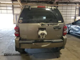 2006 Jeep Liberty Limited with VIN 1J4GL58K26W201181, listed as a Copart auction lot 56728445 with 187,453 mi miles and Salvage title. Bid and sale history available at DreamBid. Image 6.