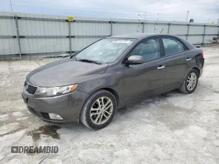2012 Kia Forte EX with VIN KNAFU4A28C5527858, listed as a Copart auction lot 50952305 with 148,515 mi miles and Salvage Title. Bid and sale history available at carsss.com. Image 1.