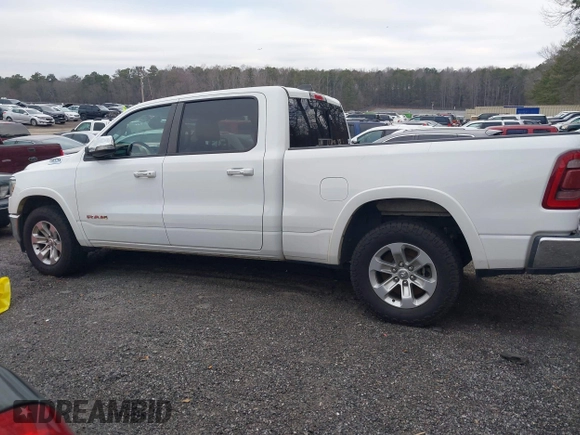 2020 Ram 1500 with VIN 1C6RRERG6LN229520, listed as a IAAI auction lot 41571774 with 102,908 mi miles and . Bid and sale history available at DreamBid. Image 14.