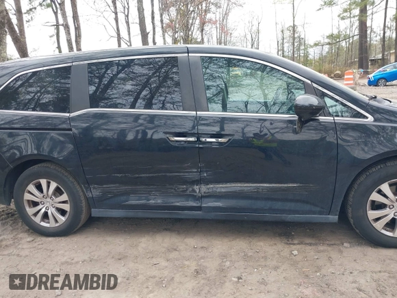 2014 Honda Odyssey EX with VIN 5FNRL5H49EB076814, listed as a IAAI auction lot 41941319 with 101,764 mi miles. Bid and sale history available at carsss.com. Image 6.