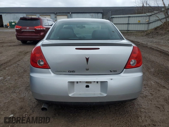 2009 Pontiac G6 w/1SA *Ltd Avail* with VIN 1G2ZG57N294205928, listed as a Copart auction lot 52017065 with 179,362 mi miles and Clean Title. Bid and sale history available at carsss.com. Image 6.