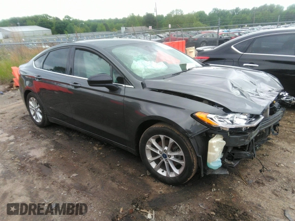 2020 Ford Fusion SE with VIN 3FA6P0HD1LR154966, listed as a IAAI auction lot 42119133 with 133,370 mi miles and . Bid and sale history available at DreamBid. Image 1.