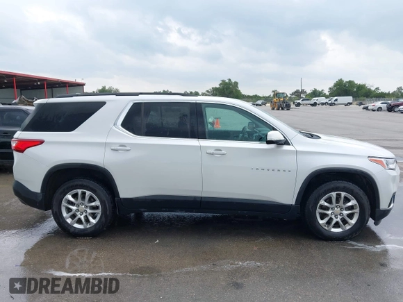 2020 Chevrolet Traverse LT Cloth z VIN 1GNERGKW3LJ127398, wystawiony jako IAAI lot #42161330 z przebiegiem 96 140 mil mil oraz . Historia ofert i sprzedaży dostępna na DreamBid. Obrazek 13.