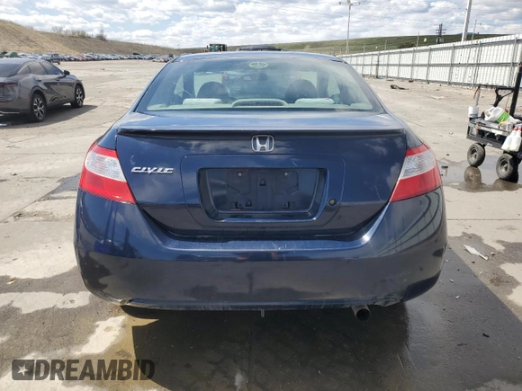 2006 Honda Civic z VIN 2HGFG112X6H577796, wystawiony jako Copart lot #53915845 z przebiegiem 267 612 mil mil oraz Szkoda całkowita • Salvage title. Historia ofert i sprzedaży dostępna na DreamBid. Obrazek 6.