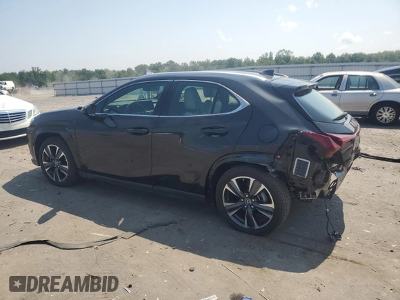 2023 Lexus UX 250h Premium с VIN JTHP9JBHXP2070096, выставлен на аукционе Copart как лот 65645035 с пробегом 9 748 миль миль и Списание • Salvage title. История ставок и продаж доступна на DreamBid. Изображение 2.
