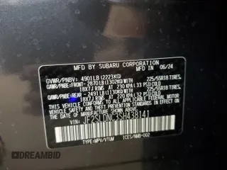 2025 Subaru Forester Limited with VIN JF2SLDNC3SH438141, listed as a Copart auction lot 51324185 with 2,521 mi miles and Salvage Title. Bid and sale history available at carsss.com. Image 15.