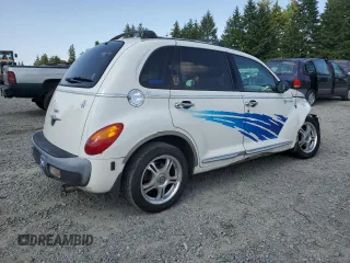 2002 Chrysler PT Cruiser Limited with VIN 3C8FY68B52T257686, listed as a Copart auction lot 59293065 with 252,383 mi miles and Salvage title. Bid and sale history available at DreamBid. Image 3.