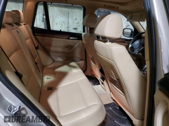 2012 BMW X3 28i with VIN 5UXWX5C54CL729209, listed as a Copart auction lot 53850865 with 134,395 mi miles and Clean Title. Bid and sale history available at DreamBid. Image 11.
