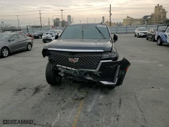 2024 Cadillac Escalade RWD Luxury with VIN 1GYS3AKL9RR250191, listed as a Copart auction lot 81110414 with 18,882 mi miles and Salvage Title. Bid and sale history available at carsss.com. Image 12.