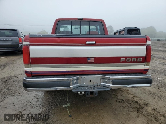 1990 Ford F-150 with VIN 1FTEX15N5LKB16198, listed as a Copart auction lot 52635485 with 33,433 mi miles and Salvage Title. Bid and sale history available at carsss.com. Image 6.