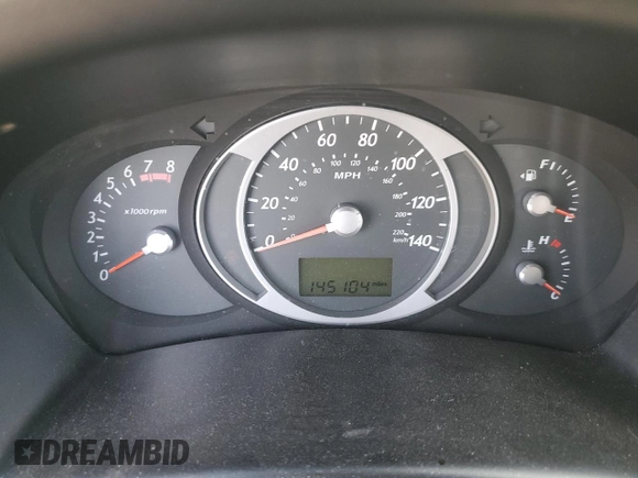 2006 Hyundai Tucson GLS with VIN KM8JN12D46U430686, listed as a Copart auction lot 76763504 with 145,104 mi miles and Salvage Title. Bid and sale history available at carsss.com. Image 9.