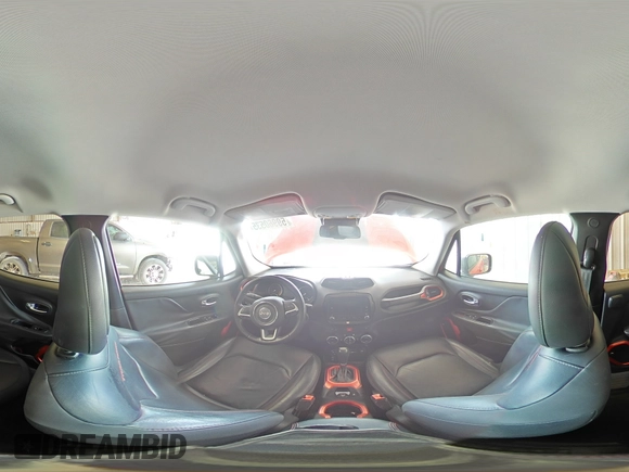 2017 Jeep Renegade Trailhawk with VIN ZACCJBCB1HPF32155, listed as a Copart auction lot 59960535 with 98,286 mi miles and Salvage title. Bid and sale history available at DreamBid. Image 15.