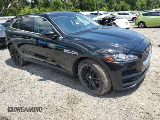 2019 Jaguar F-Pace 25t Prestige with VIN SADCK2FX4KA358775, listed as a Copart auction lot 61371745 with 79,775 mi miles and Non repairable. Bid and sale history available at DreamBid. Image 4.