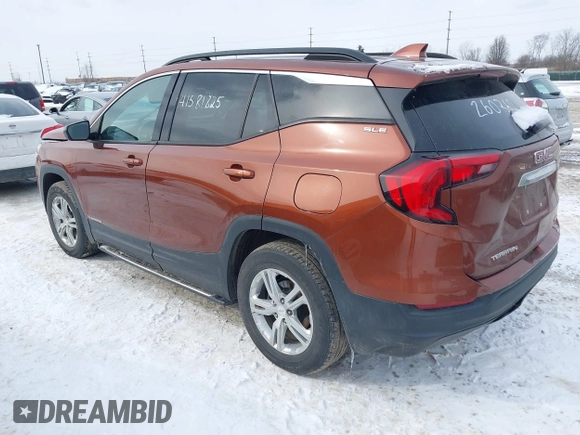 2019 GMC Terrain SLE with VIN 3GKALTEV0KL260362, listed as a IAAI auction lot 41581825 with 87,038 mi miles. Bid and sale history available at carsss.com. Image 3.