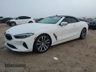 2020 BMW 8 Series 840i with VIN WBADZ2C01LBP65982, listed as a Copart auction lot 84462284 with 16,655 mi miles and Non Repairable. Bid and sale history available at carsss.com. Image 1.