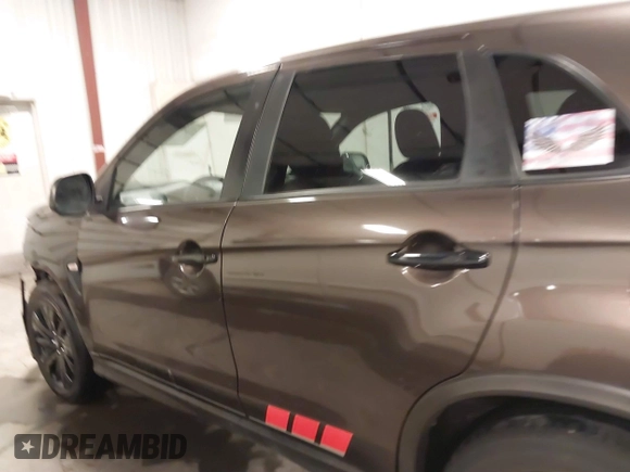 2020 Mitsubishi Outlander Sport ES 2.0 with VIN JA4AP3AU5LU025003, listed as a IAAI auction lot 41174862 with 143,047 mi miles. Bid and sale history available at carsss.com. Image 15.