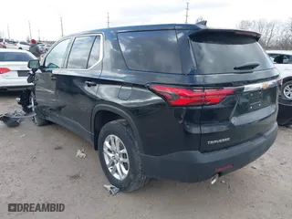 2023 Chevrolet Traverse LS with VIN 1GNERFKW4PJ226330, listed as a IAAI auction lot 41719795 with 42,334 mi miles. Bid and sale history available at carsss.com. Image 3.
