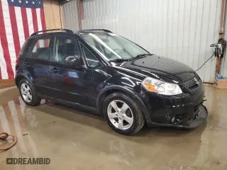 2011 Suzuki SX4 Crossover with VIN JS2YB5A38B6301320, listed as a Copart auction lot 75833394 with 90,739 mi miles and Salvage Title. Bid and sale history available at carsss.com. Image 4.