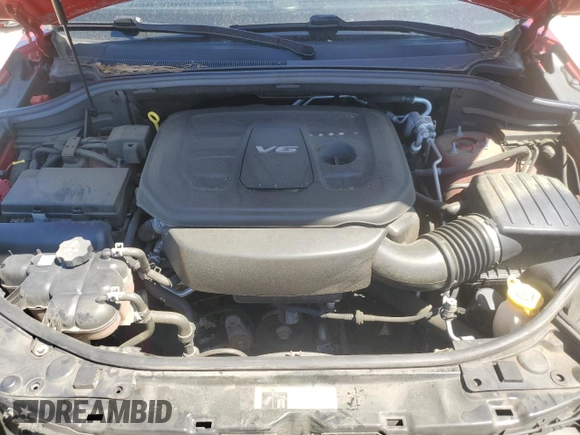 2018 Dodge Durango GT with VIN 1C4RDJDG9JC409204, listed as a Copart auction lot 53118375 with 91,122 mi miles and Salvage Title. Bid and sale history available at DreamBid. Image 12.
