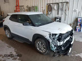 2025 Chevrolet TrailBlazer LS with VIN KL79MMSP3SB035956, listed as a IAAI auction lot 41729750 with 4,304 mi miles and . Bid and sale history available at DreamBid. Image 1.