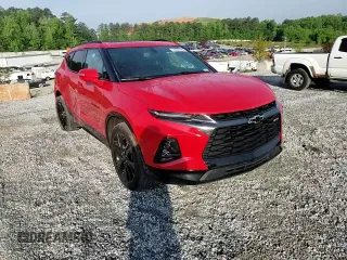 2019 Chevrolet Blazer RS with VIN 3GNKBERS7KS687307, listed as a Copart auction lot 55068695 with 106,875 mi miles and Salvage title. Bid and sale history available at DreamBid. Image 14.