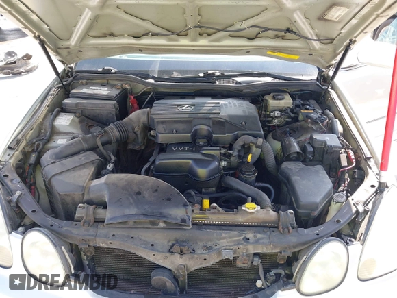 2001 Lexus GS 300 with VIN JT8BD69S510120607, listed as a IAAI auction lot 42156310 with Not Provided miles and . Bid and sale history available at DreamBid. Image 10.