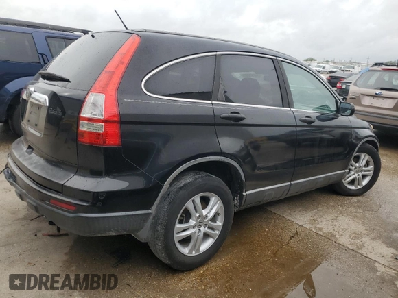 2010 Honda CR-V EX with VIN 5J6RE3H58AL005497, listed as a Copart auction lot 54269805 with 166,109 mi miles and Salvage Title. Bid and sale history available at carsss.com. Image 3.