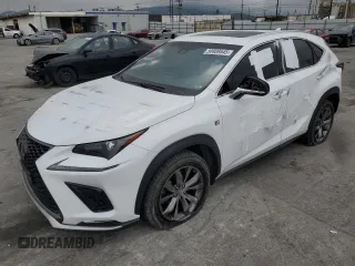 2019 Lexus NX with VIN JTJYARBZ4K2142551, listed as a Copart auction lot 50809545 with 79,270 mi miles and Salvage Title. Bid and sale history available at carsss.com. Image 1.